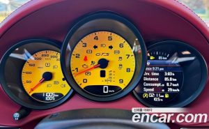 Porsche 718 4.0 GTS 2023 года из Южной Кореи