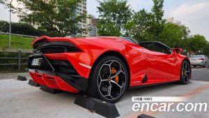 Lamborghini Huracan LP640-4 EVO SPYDER 2023 года из Южной Кореи