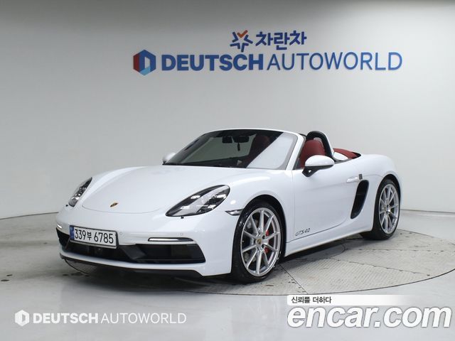 Porsche 718 4.0 GTS 2023 года из Кореи
