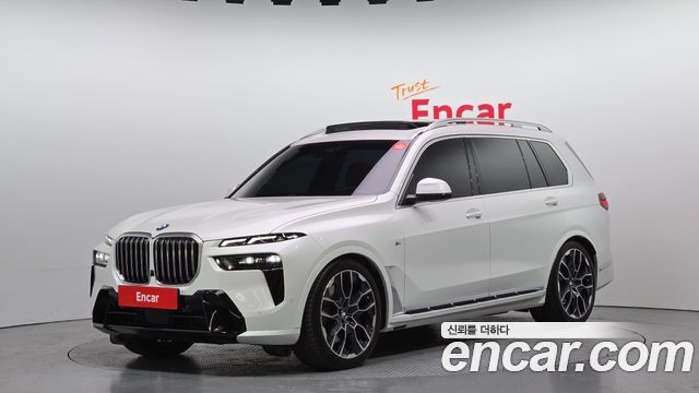 BMW X7 xDrive 40i M Sport 7-Seater 2024 года из Кореи