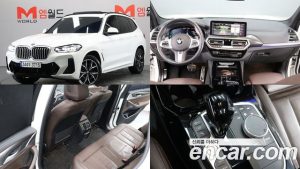 BMW X3 xDrive 20i M Sport 2023 года из Южной Кореи