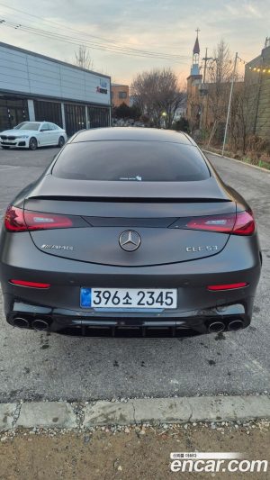 Mercedes-Benz CLE-Class AMG CLE53 4MATIC+ Coupe 2026 года из Южной Кореи