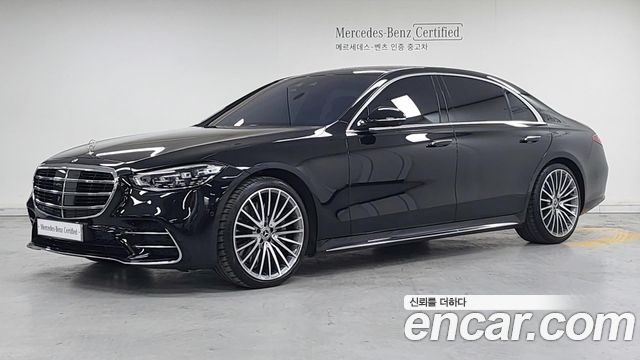 Mercedes-Benz S-Class S500L 4MATIC 2023 года из Кореи