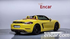 Porsche 718 4.0 GTS 2022 года из Южной Кореи