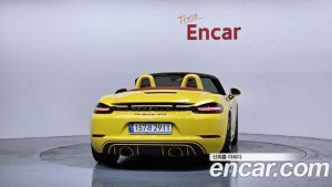 Porsche 718 4.0 GTS 2022 года из Южной Кореи