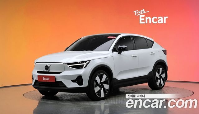 Volvo C40 Twin ULTIMATE 2023 года из Кореи