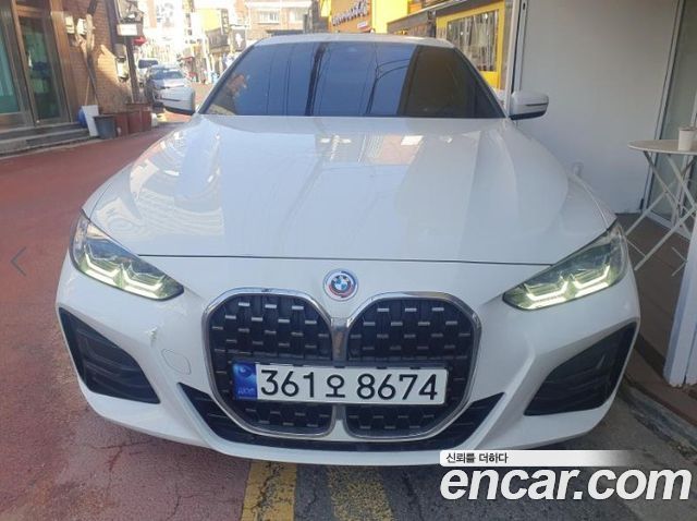 BMW 4-Series 420i M Sport Coupe 2023 года из Кореи