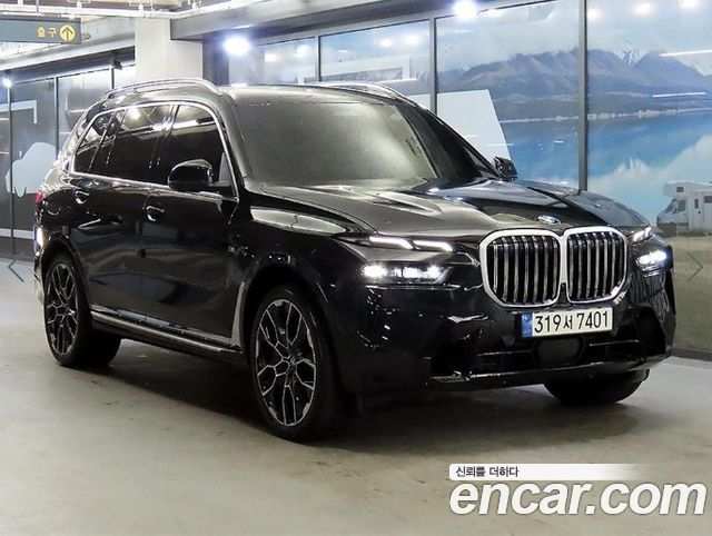 BMW X7 xDrive 40i M Sport 7-Seater 2024 года из Кореи