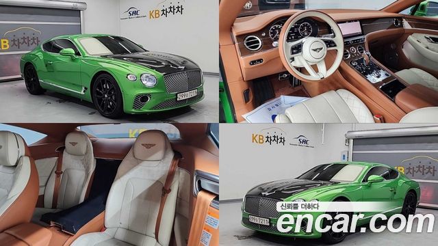 Bentley Continental 4.0 GT 2022 года из Кореи