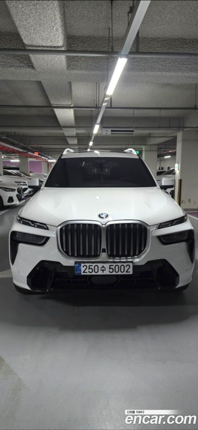 BMW X7 xDrive 40d M Sport 6 2025 года из Кореи