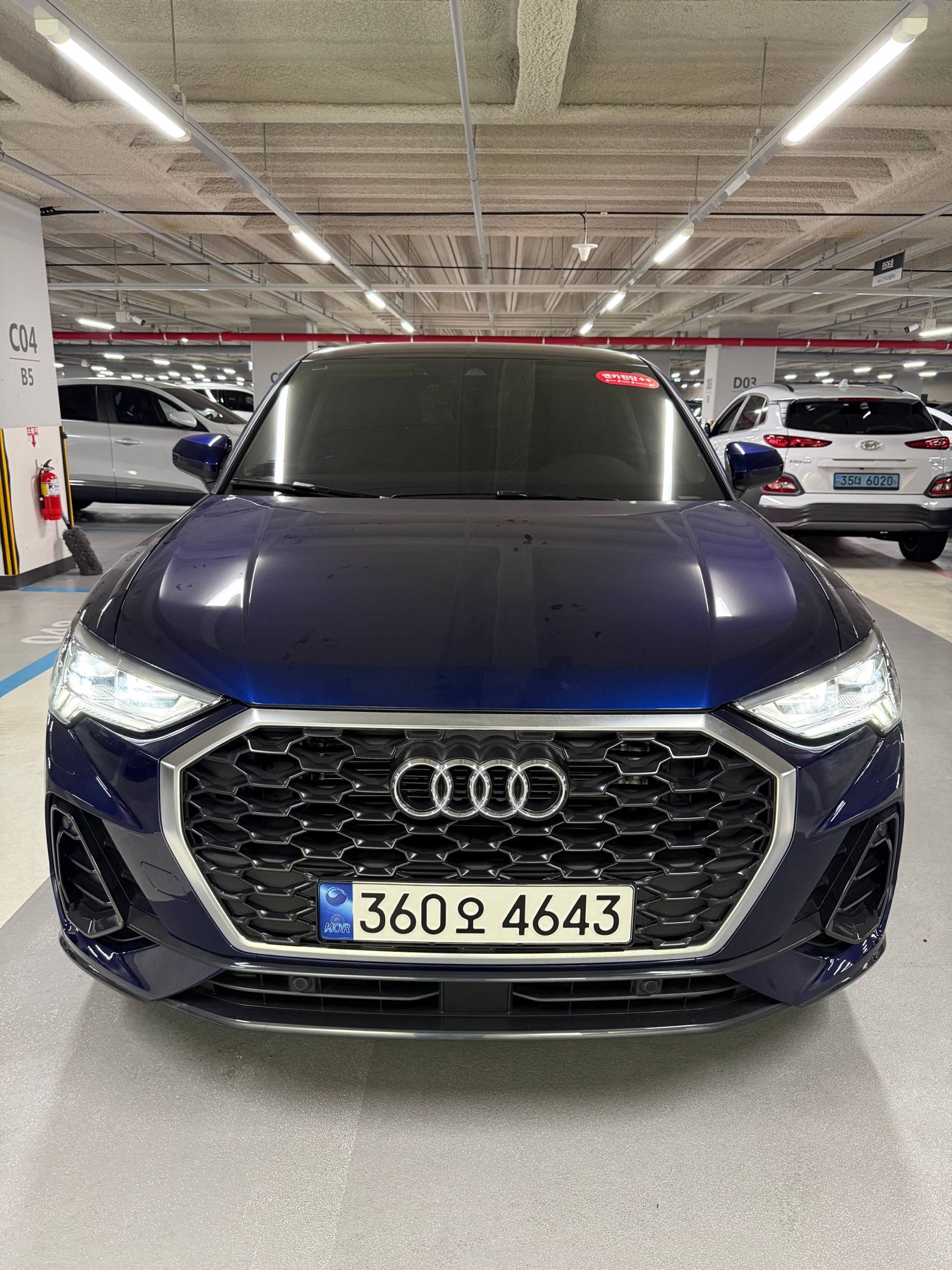 Audi Q3 F3 - вид спереди